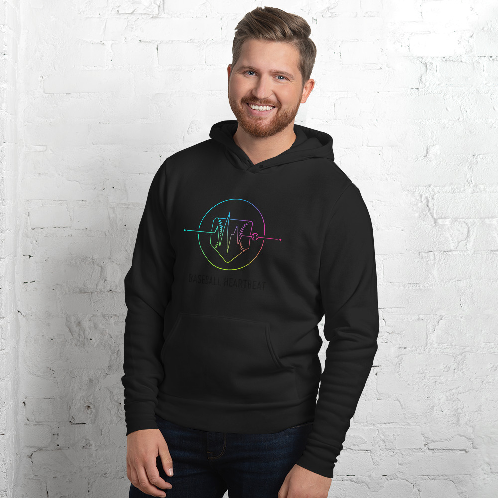 Baseball Heartbeat Hoodie