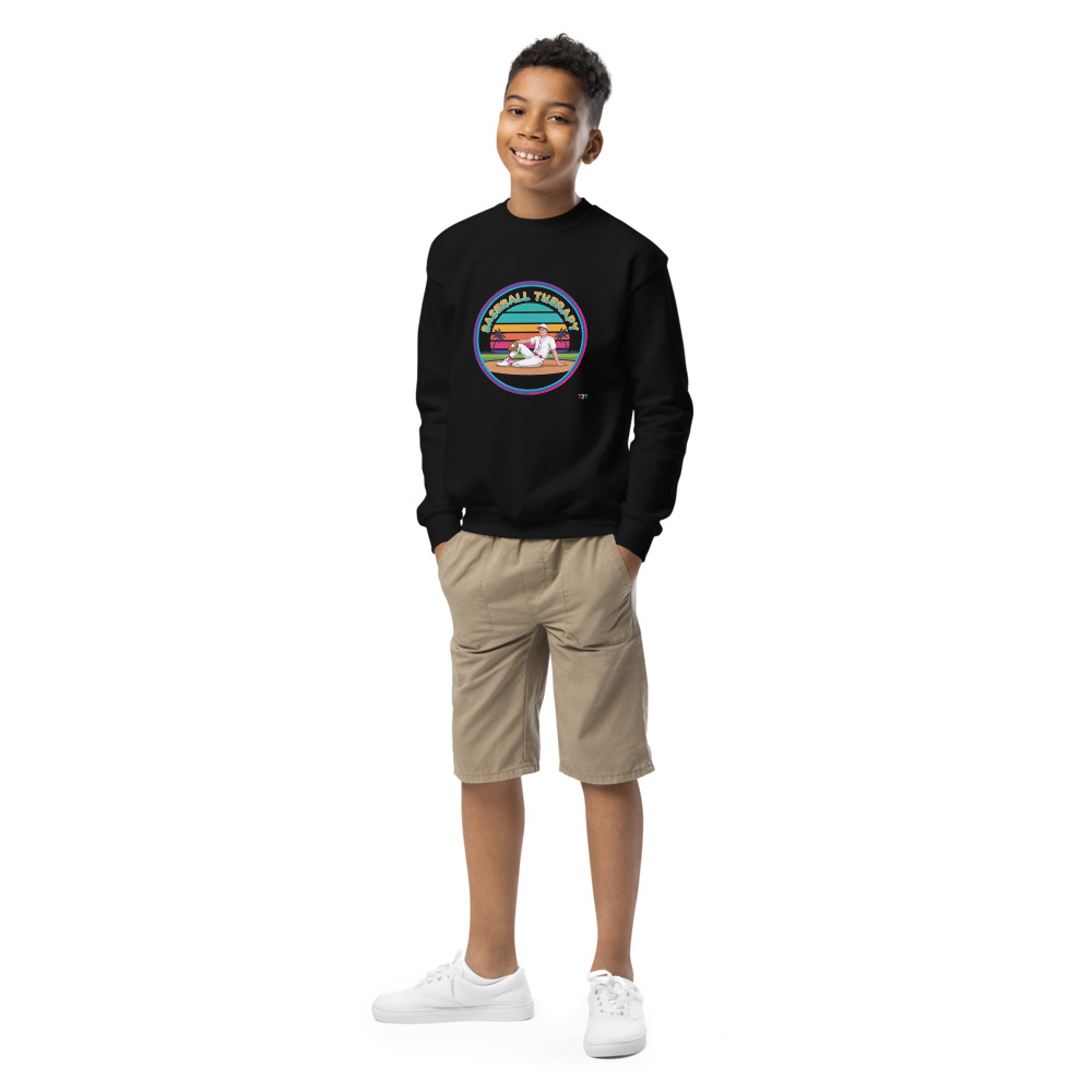 BYB Baseball Therapy Youth Crew Neck