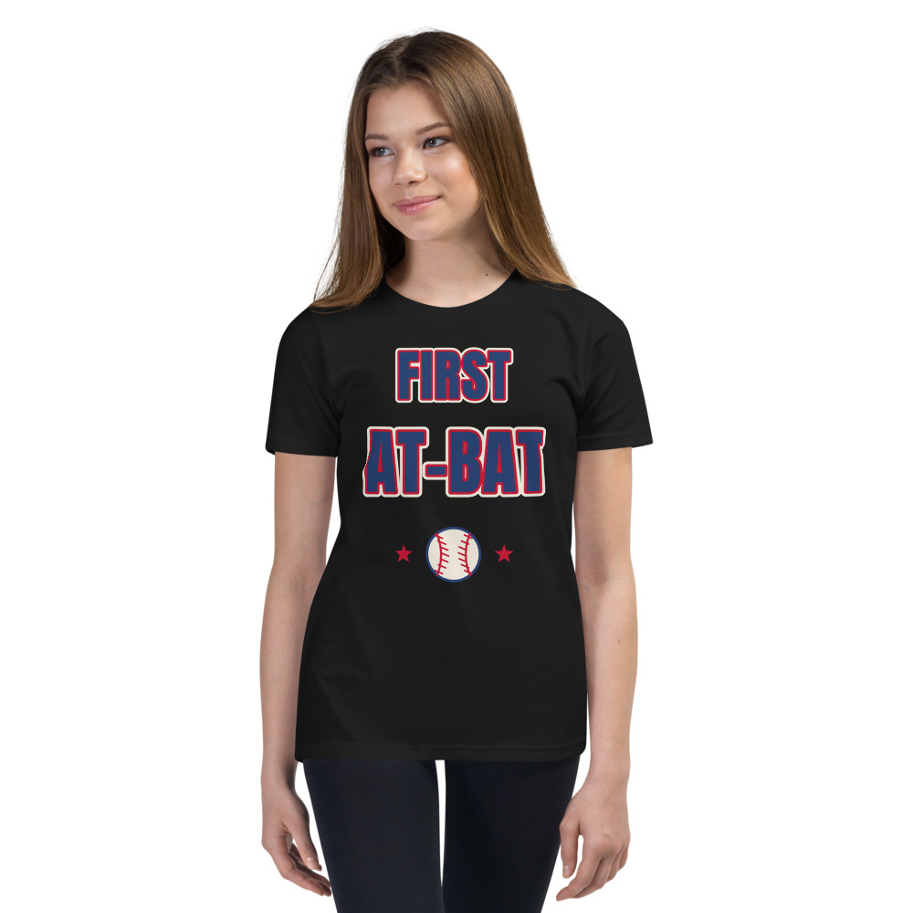 First At-Bat Youth Tee