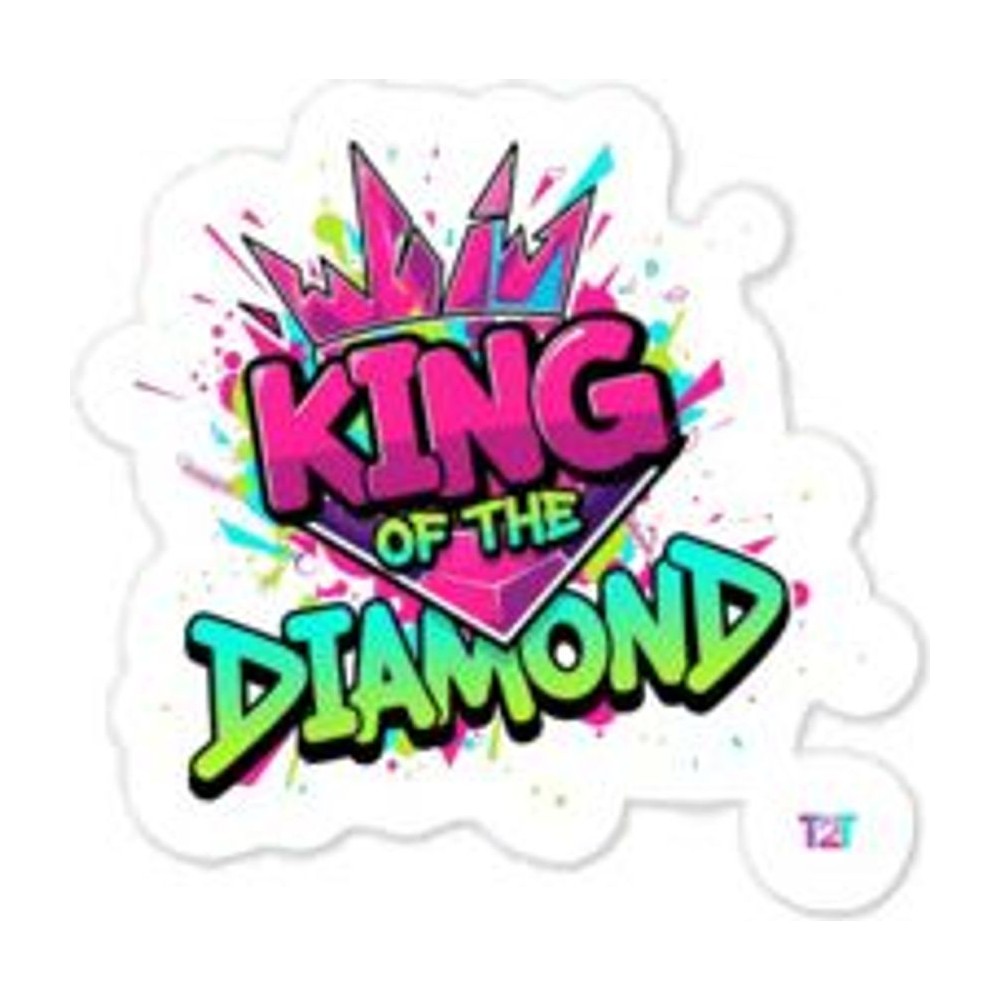 King of the Diamond Sticker