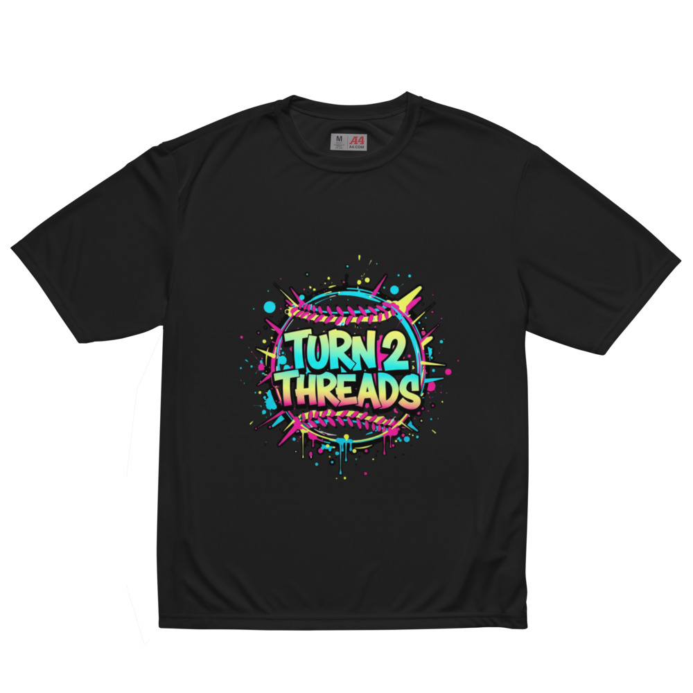 Turn2 Threads Logo Performance Tee