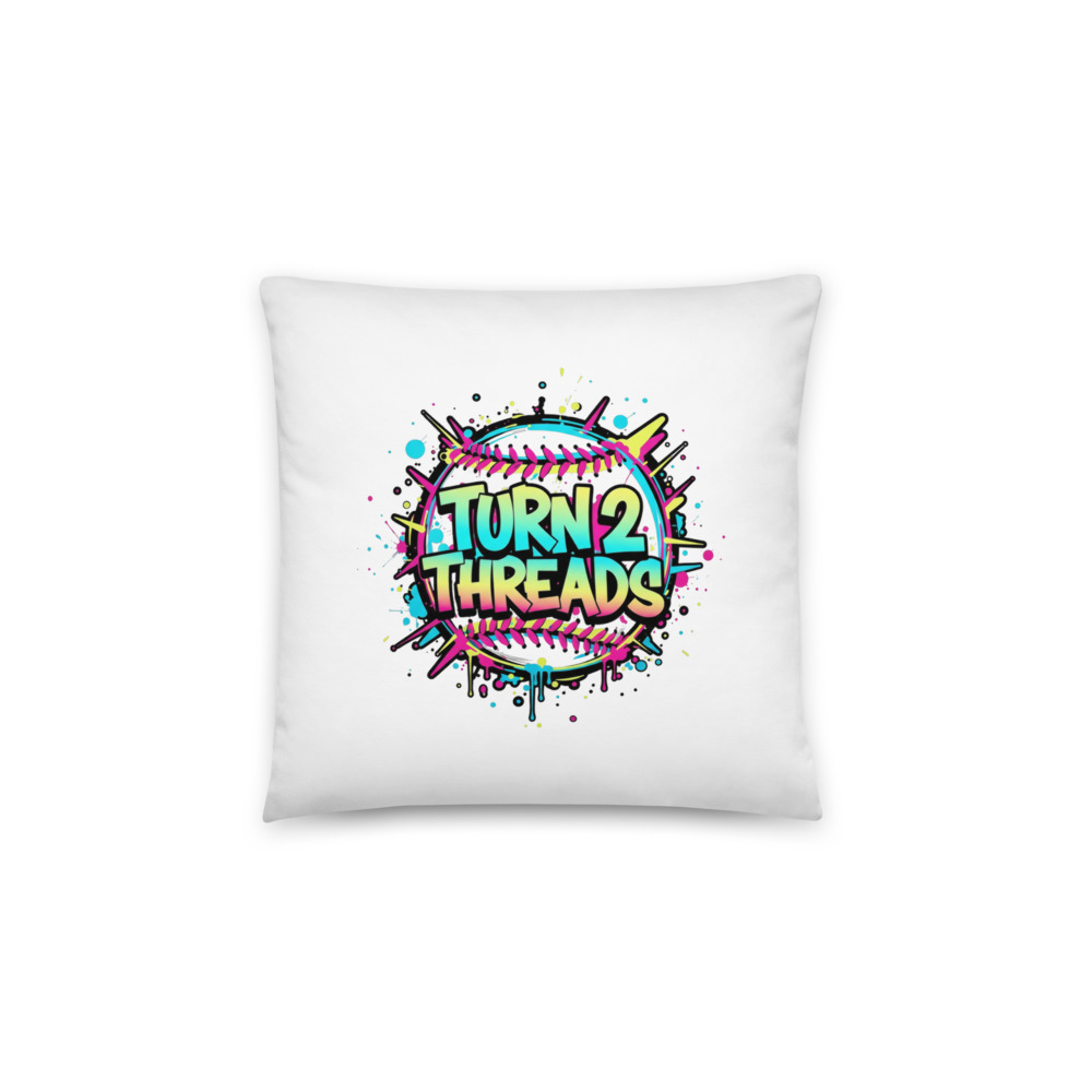 Turn2 Threads Logo Pillow