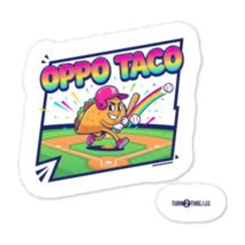 OppoTaco Sticker