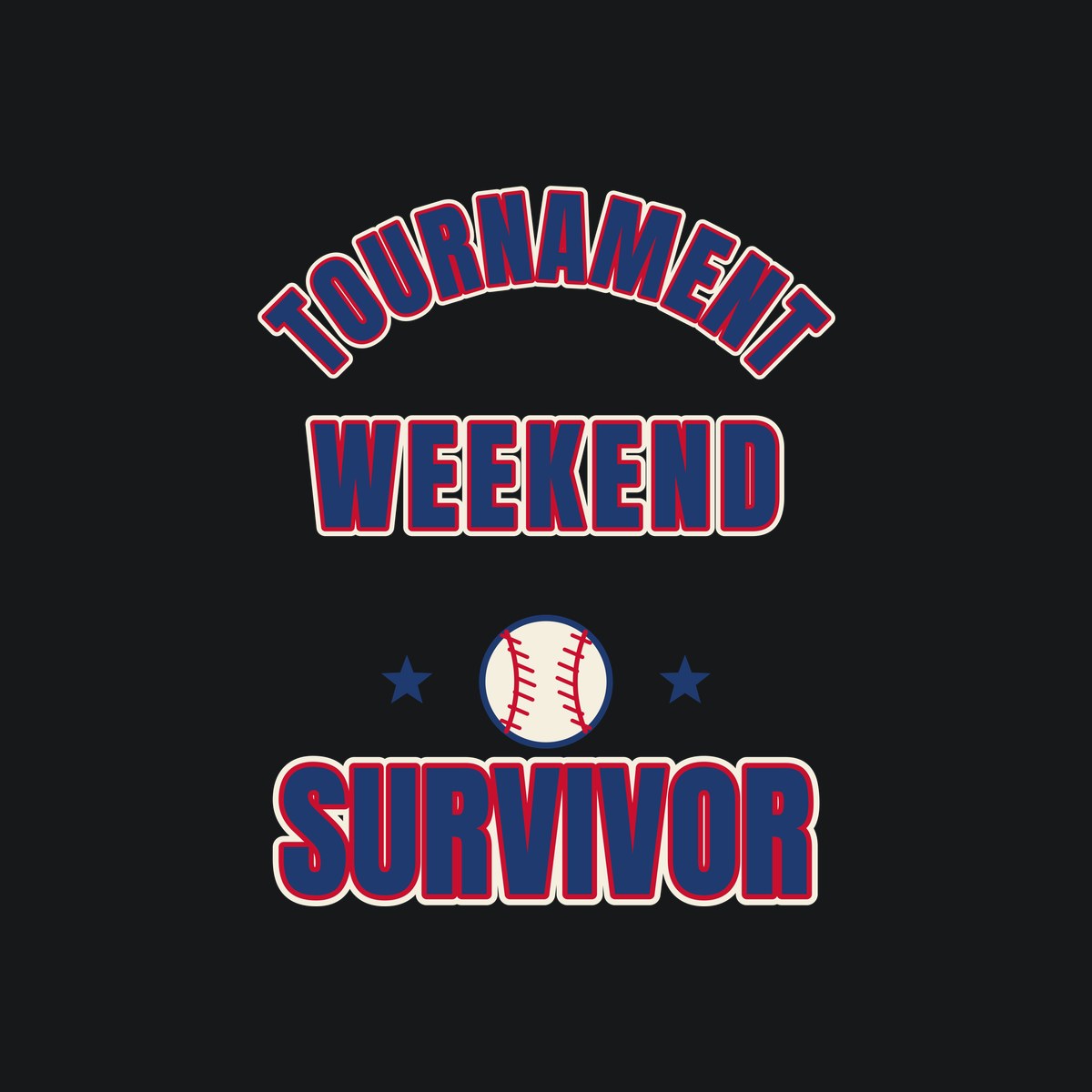 Tournament Weekend Survivor Youth Tee
