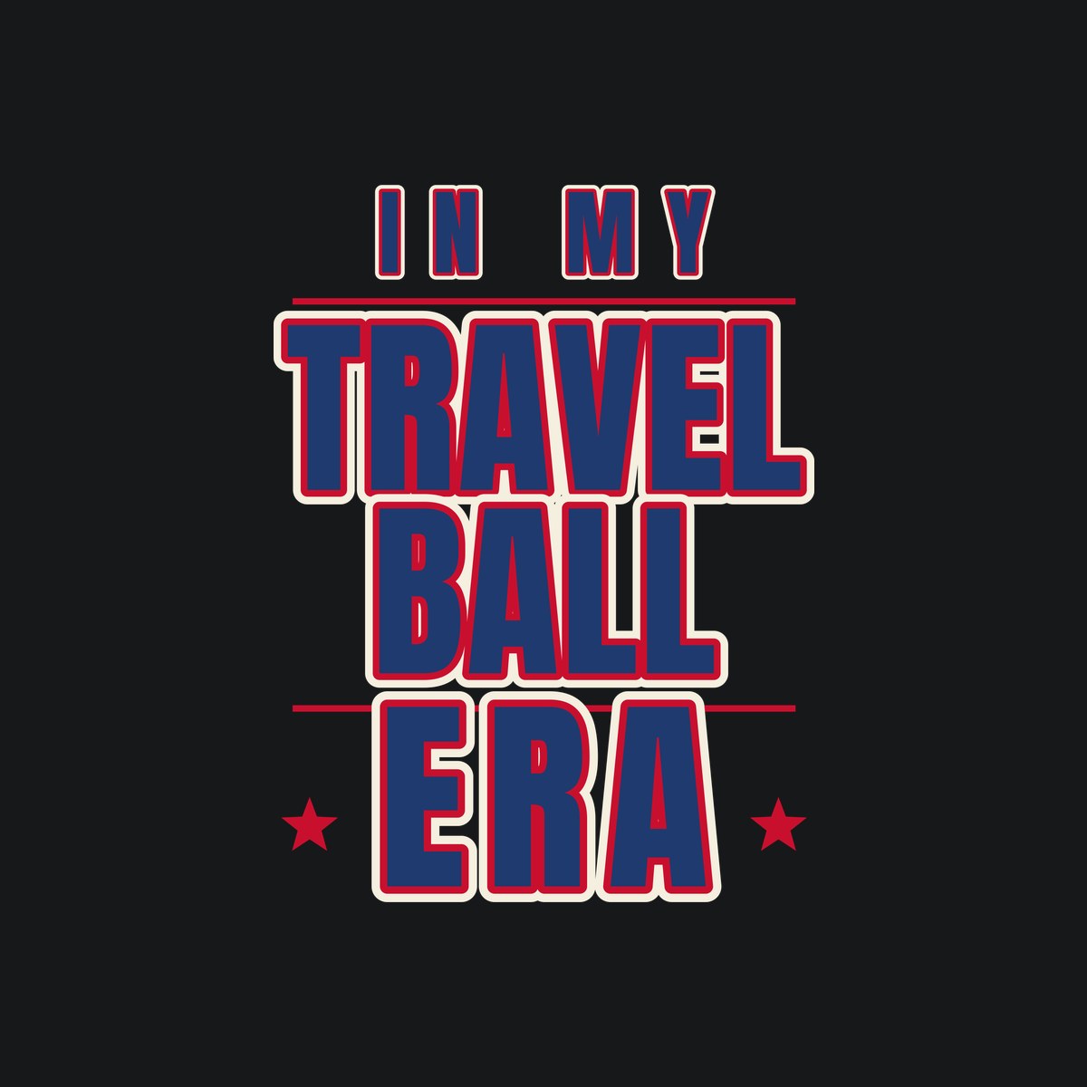 In My Travel Ball Era Youth Tee