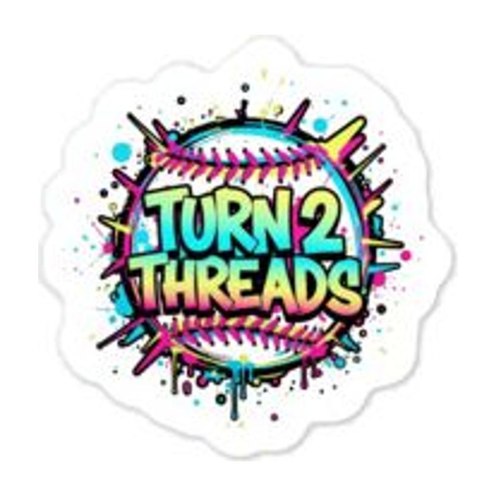 Turn2 Threads Logo Sticker