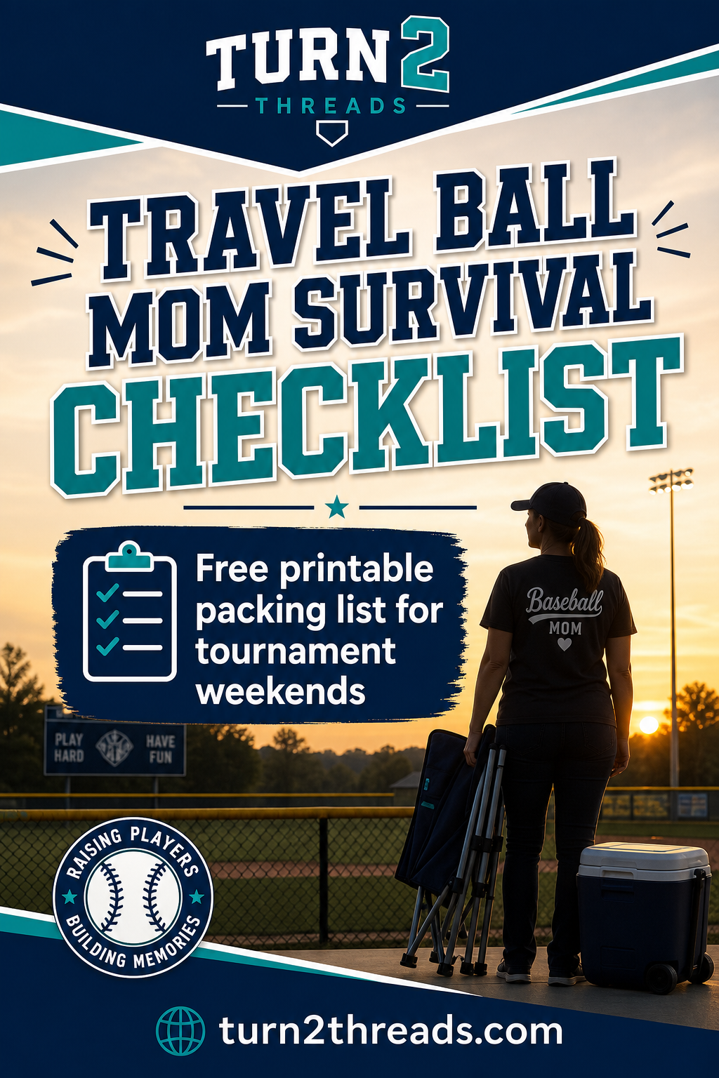 The Travel Ball Mom Survival Checklist (Free Printable)